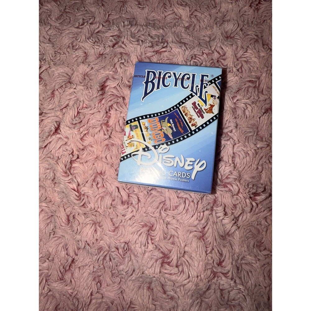 Bicycle 2015 Deck of Disney Playing Cards Featuring Vintage Movie Posters SEALED